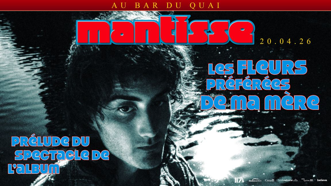 Mantisse - Au Bar du Quai : Prélude du spectacle de l'album // Les fleurs préférées de ma mère