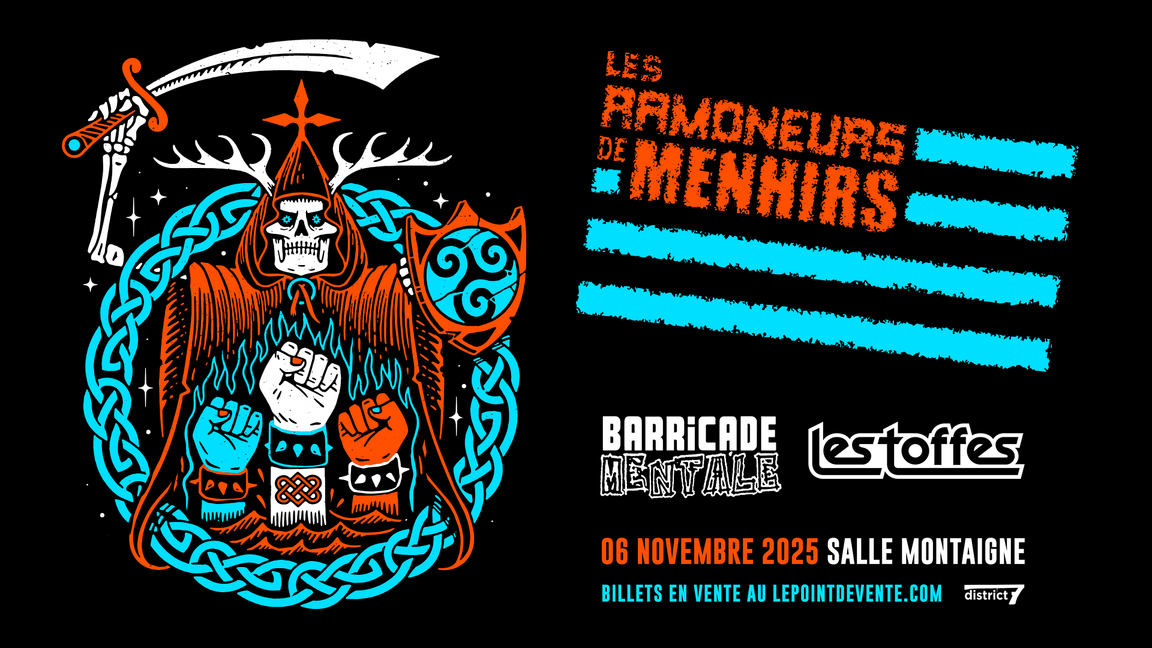 Les Ramoneurs de Mehnirs avec Barricade Mentale et Les Toffes