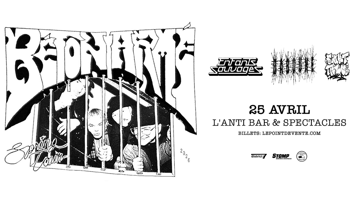 BÉTON ARMÉ avec Enfants Sauvages, Baboune et Fight Them
