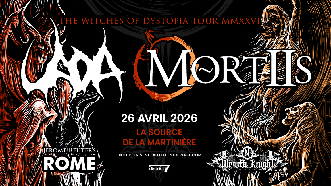Uada avec Mortiis, Rome et Wraith Knight