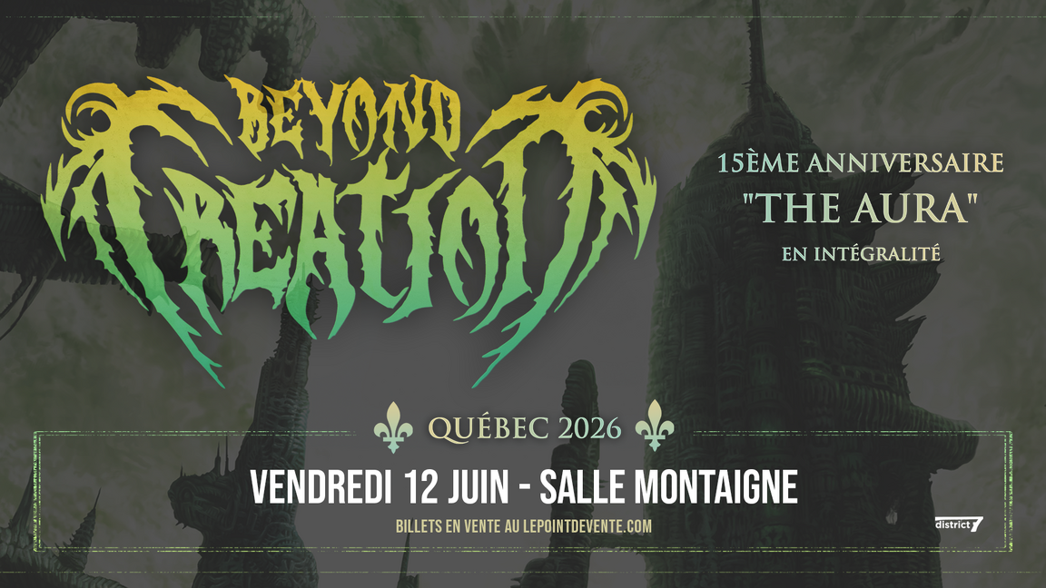 Beyond Creation - 15ème anniversaire "The Aura" en intégralité