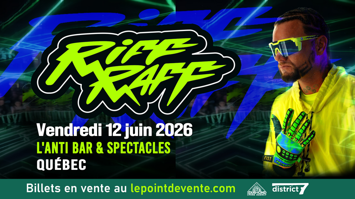 Riff Raff live à Québec