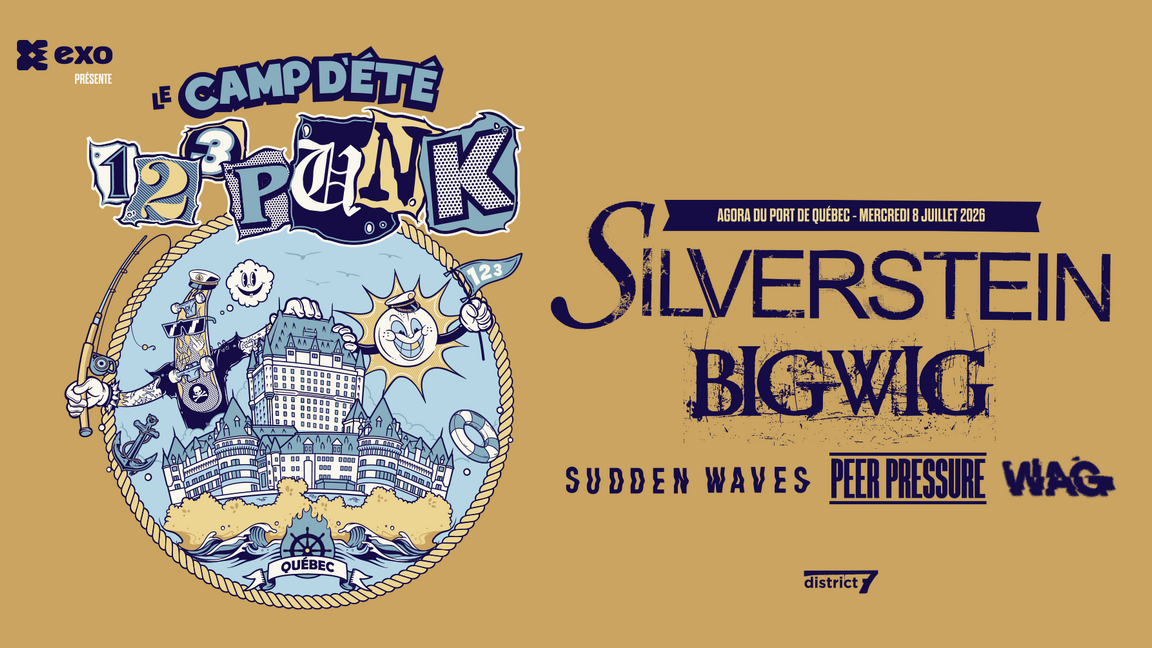 Le camp d'été 123PUNK avec SILVERSTEIN, BIGWIG et plus
