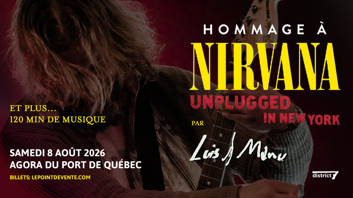 Hommage à Nirvana L’intégrale Unplugged in NY par LUIS & MANU