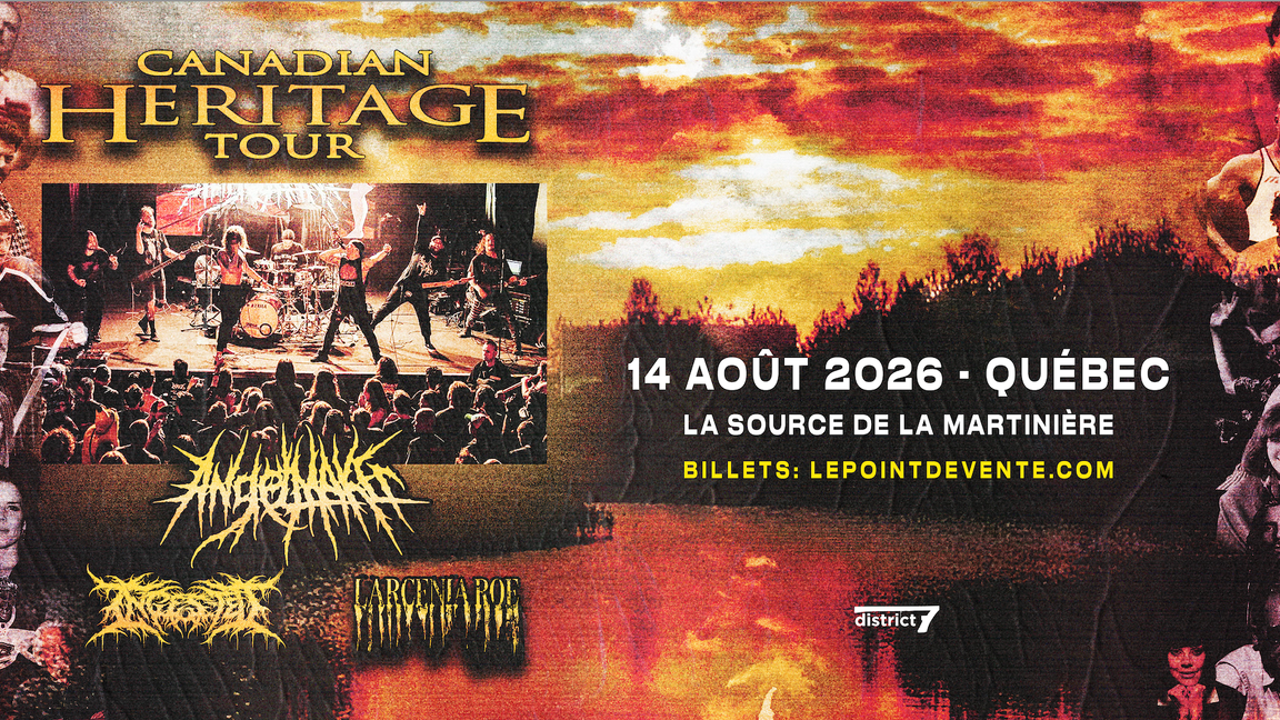 Angelmaker avec Ingested et LARCENIA ROE