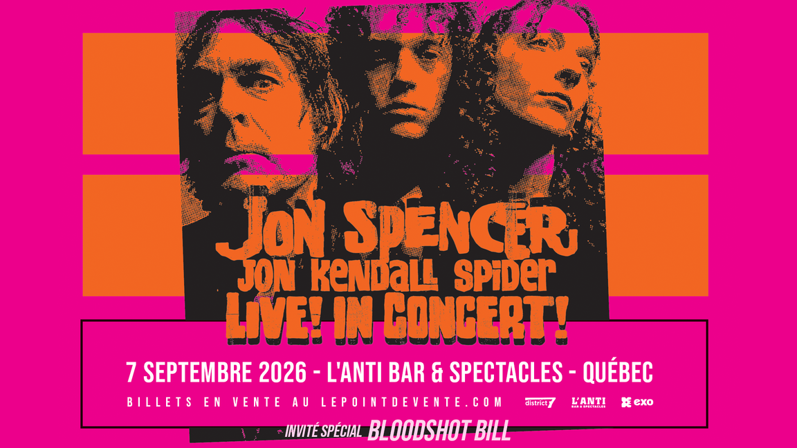 Jon Spencer avec Bloodshot Bill