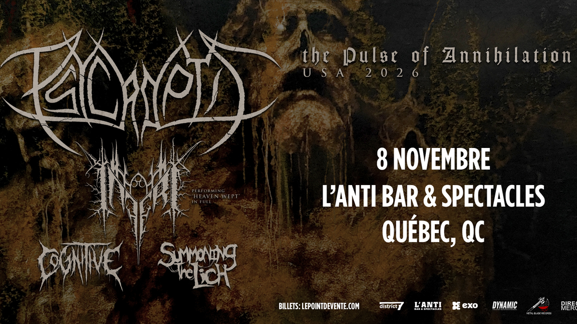 Psycroptic avec Inferi, Cognitive et Summoning The Lich