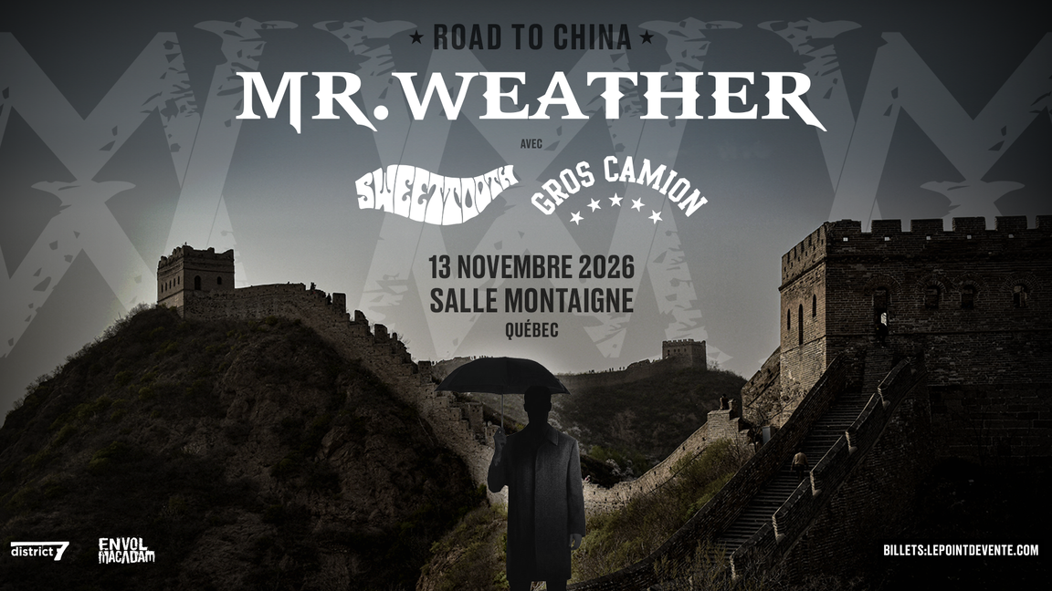 Mr. Weather avec Sweet Tooth et Gros Camion