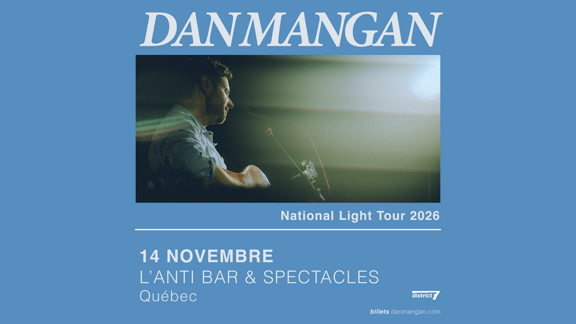 Dan Mangan - National Light Tour 2026