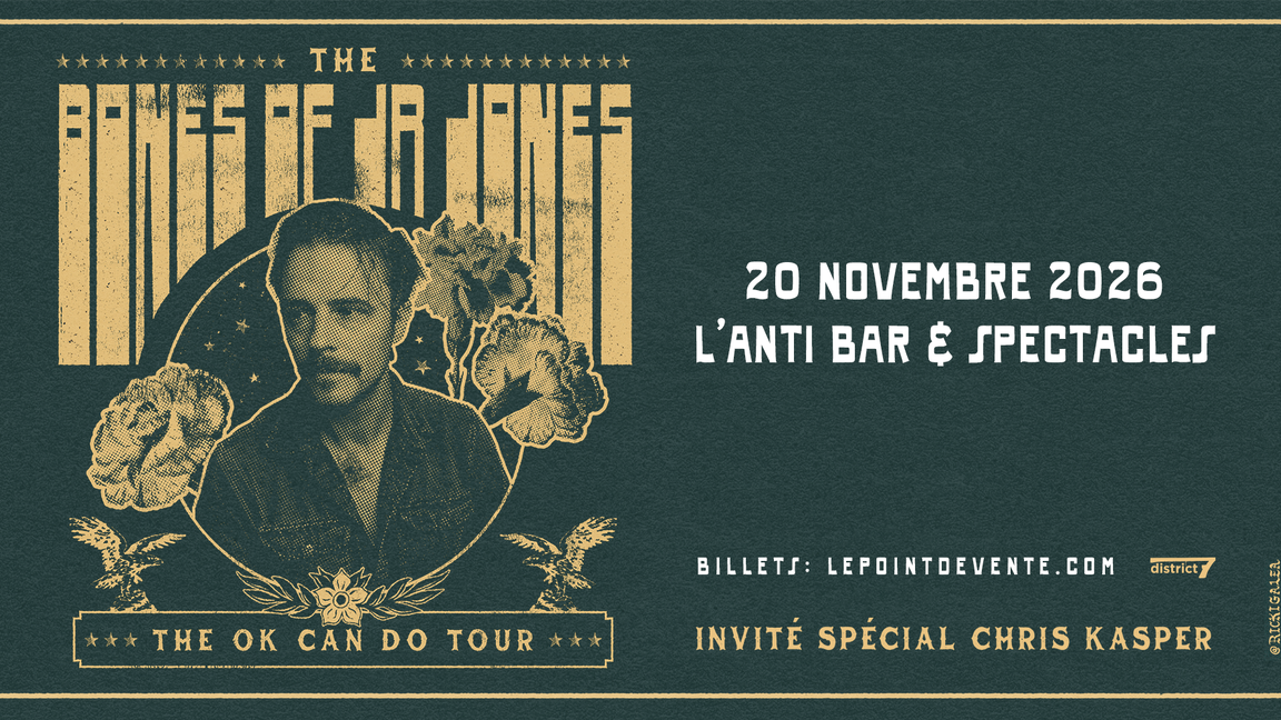 The Bones of J.R. Jones avec invité spécial Chris Kasper