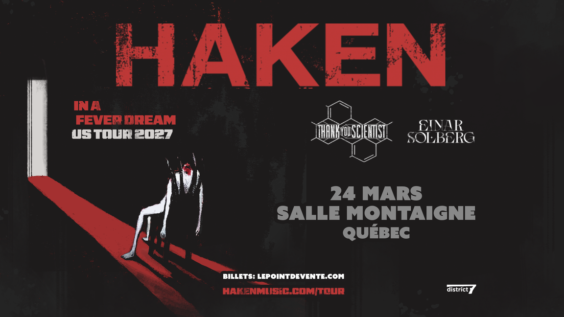 Haken - In A Fever Dream Tour