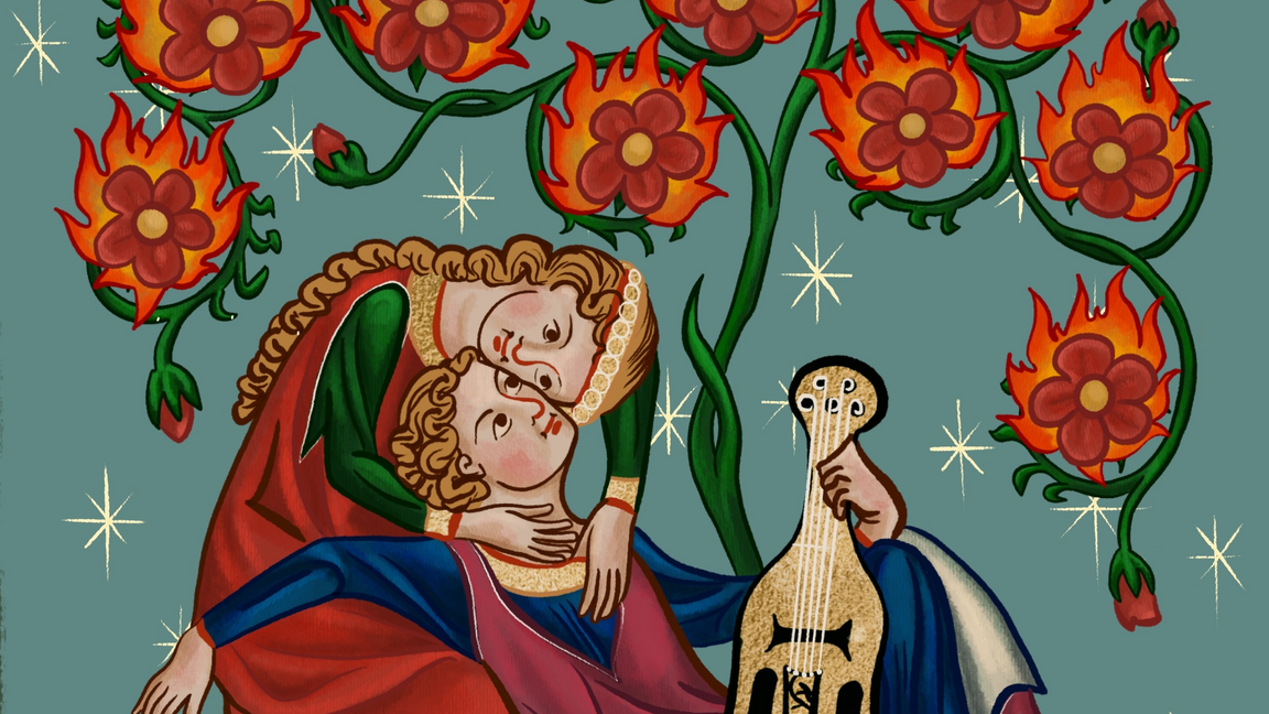 ROSE & FLAMBE : Le désir dans les cours, des troubadours à Machaut