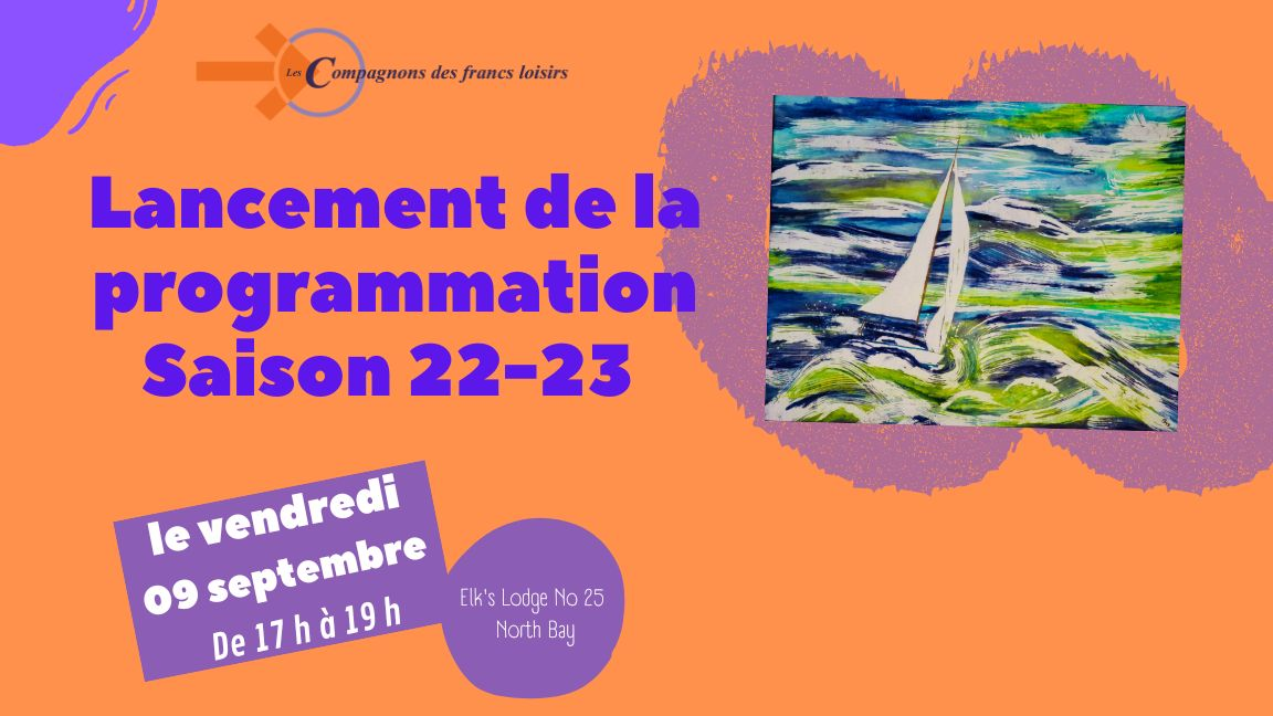 Lancement de la programmation 2022- 2023