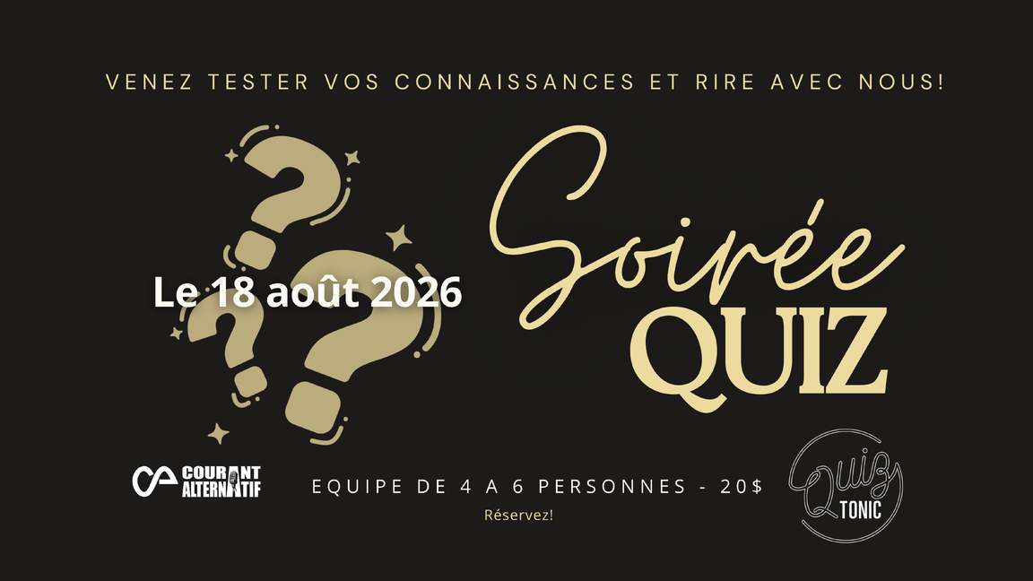 La Soirée Quiz  au C.A.
