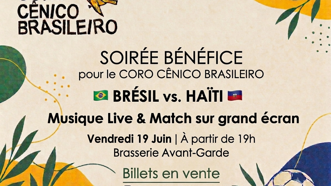 Coro Cênico Brasileiro na Copa do Mundo - Brasil X Haiti
