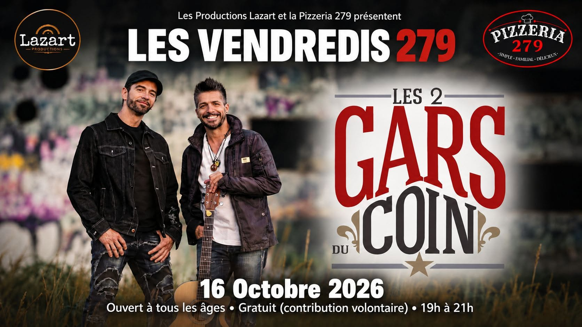 LES 2 GARS DU COIN - VENDREDIS 279