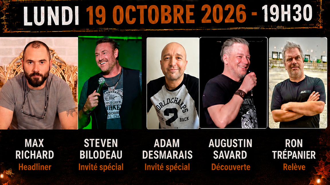 Soirée d’Humour Lundi mort de rire