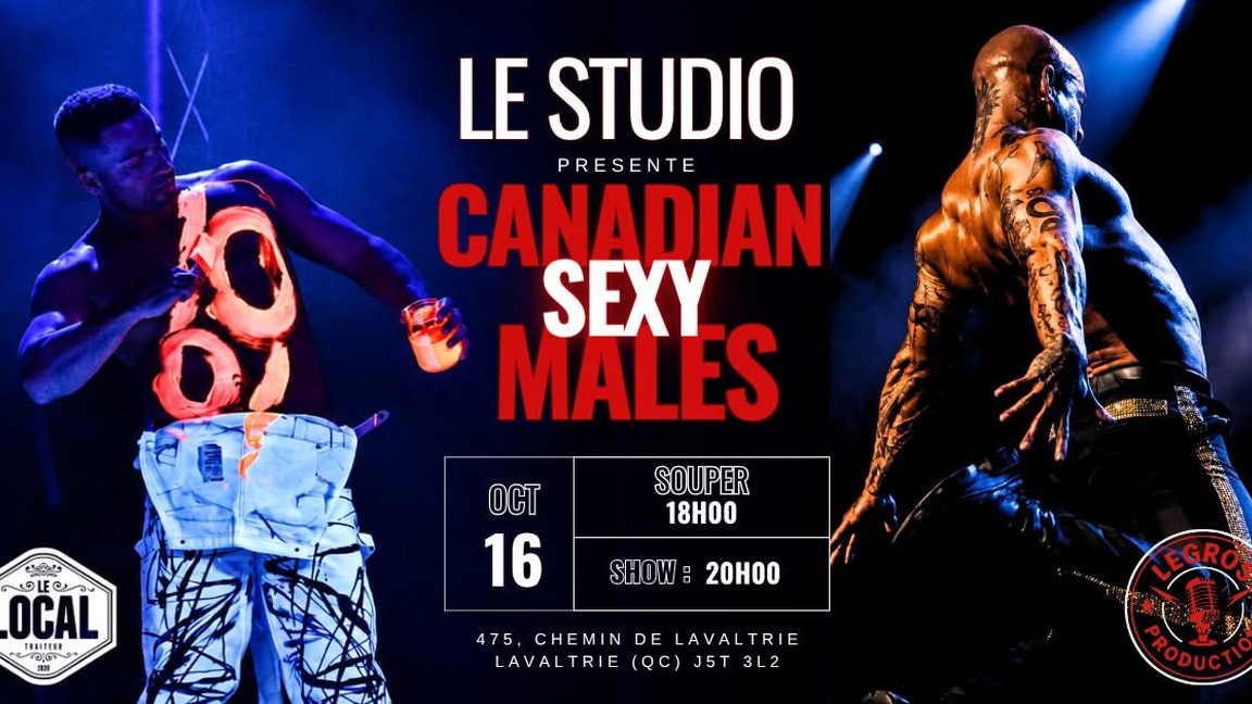 Souper-Spectacle avec Les Canadian Sexy Males