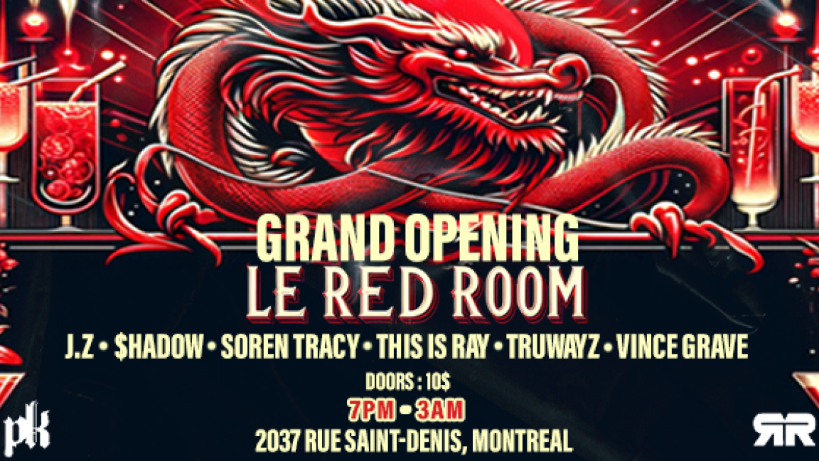 Grand Opening @ Le Red Room