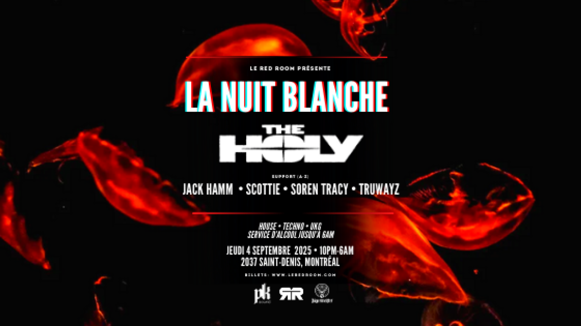 La Nuit Blanche 2025 @ Le Red Room