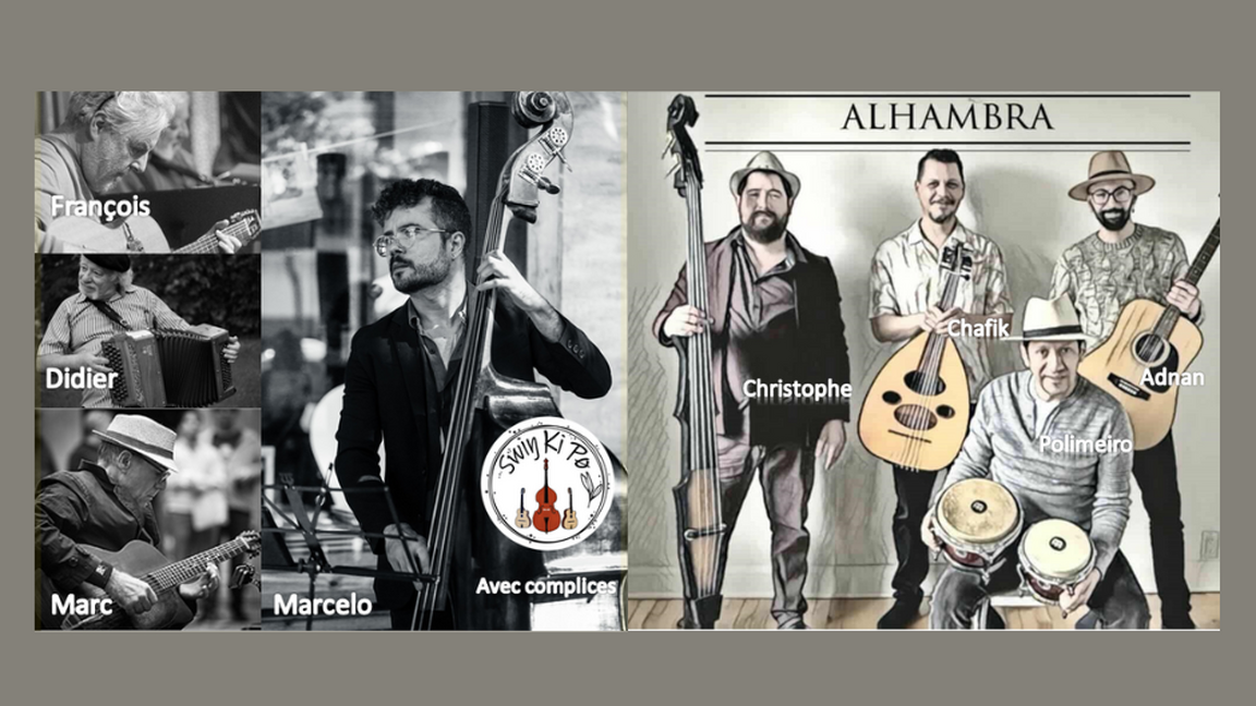 Swing manouche et musique du monde (2 groupes)