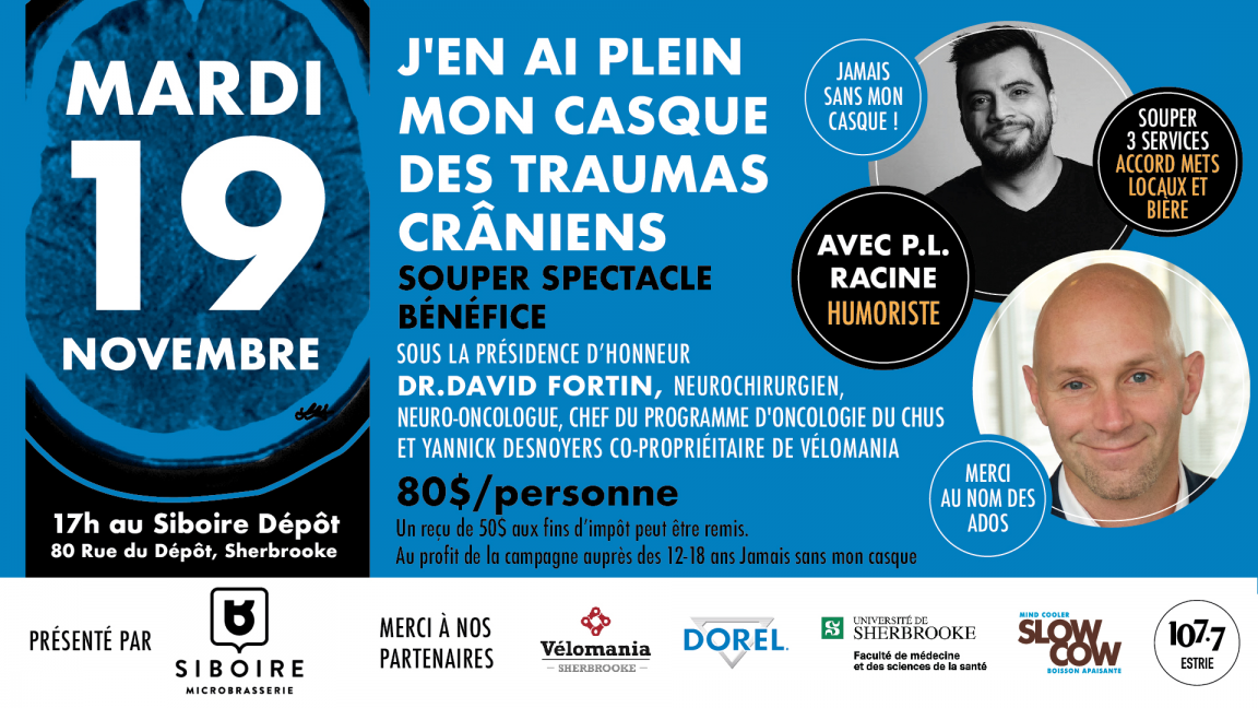 J'en ai plein mon Casque des Traumas Crâniens