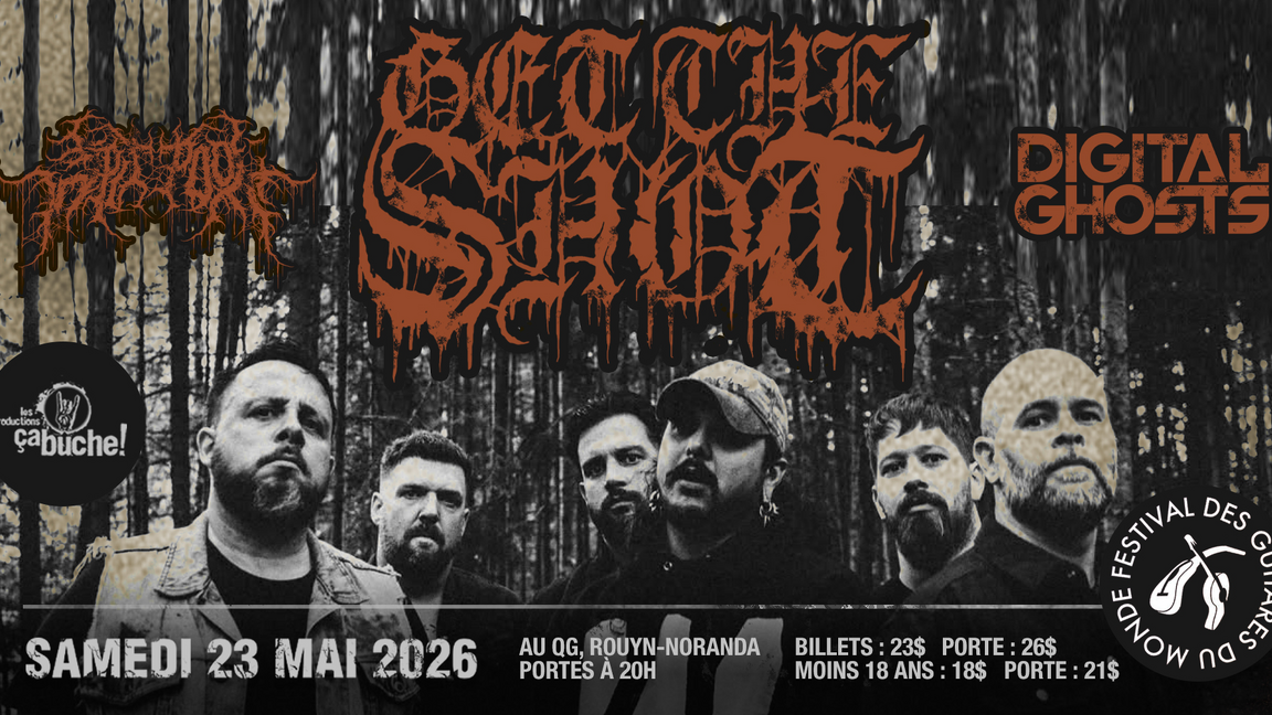 Get The Shot, Spitpool & Digital Ghosts - Soirée métal du FGMAT