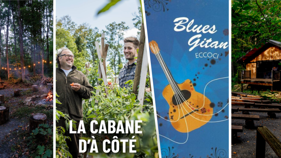 Repas champêtre de La cabane d'à côté - Spectacle blues gitan