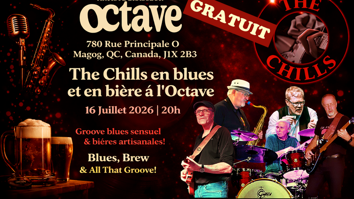 The Chills en blues et en bière à l'Octave