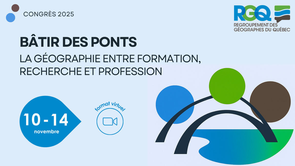 Bâtir des ponts : la géographie entre formation, recherche et profession