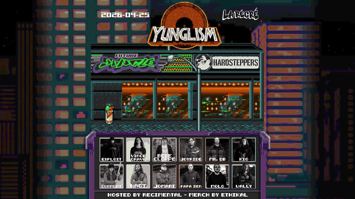 ynglzm kru x Hardsteppers x Future Jungle