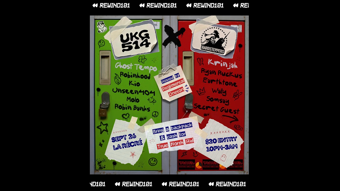 Hardsteppers/UKG514 presents: Rewind101