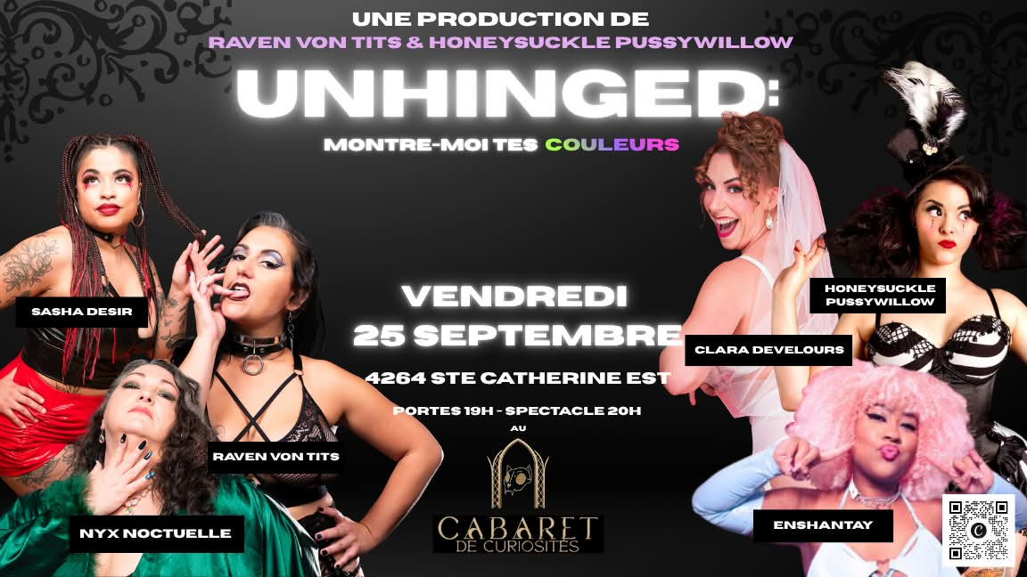 [SOLD OUT] Unhinged : Montre-moi tes couleurs