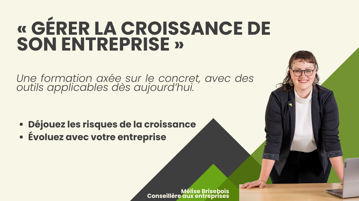 Formation Gestion de la croissance