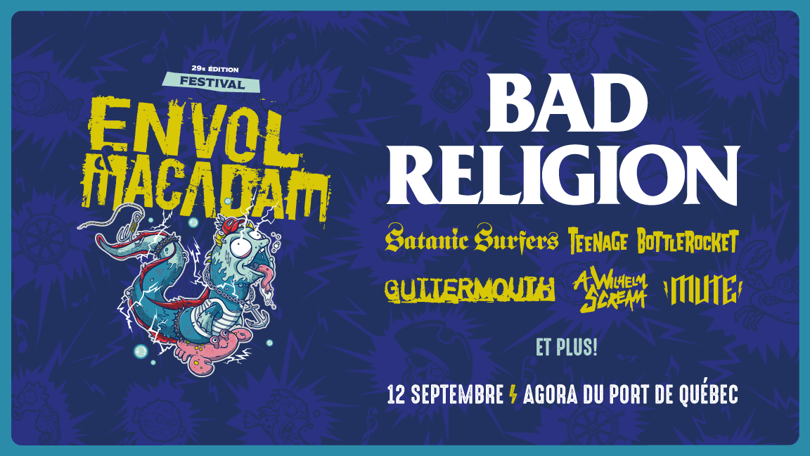 Bad Religion, Satanic Surfers et +