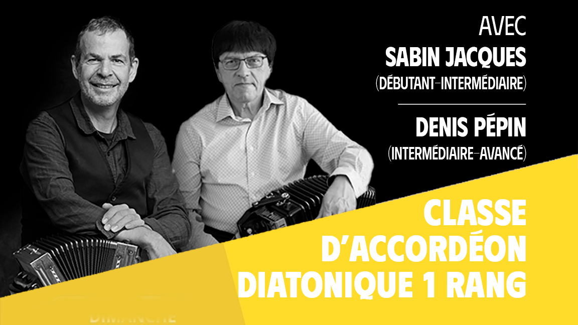 Classe d'accordéon diatonique (1 rang)