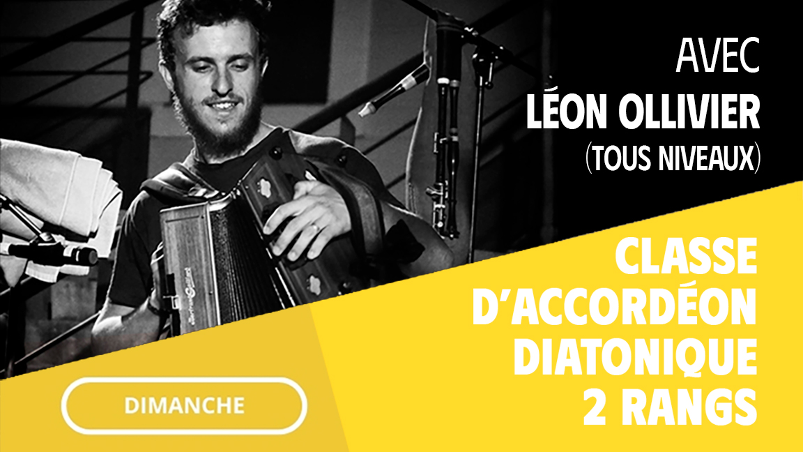 Classe d'accordéon diatonique (2 rangs)