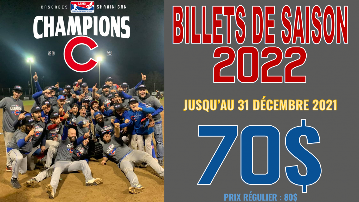 Billet de saison 2022