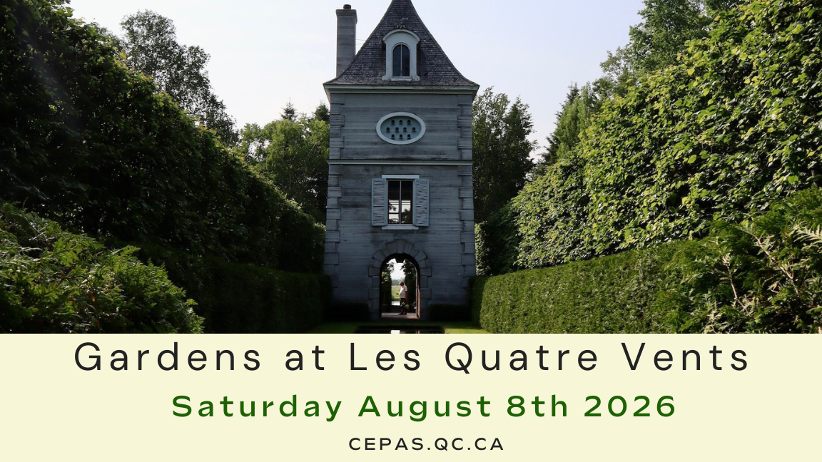 Guided Tours ENGLISH 2026 - Gardens at Les Quatre Vents