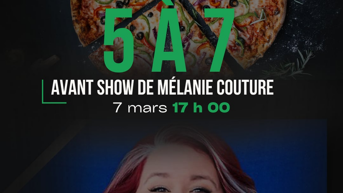 POUTINE ET SPECTACLE DE MÉLANIE COUTURE