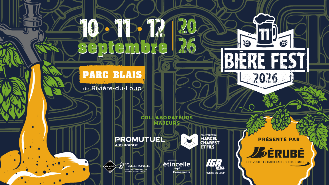 BIÈRE FEST 2026 Rivière-du-Loup