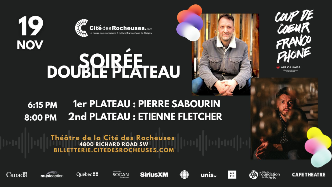 Coup de coeur francophone : Pierre Sabourin et Etienne Fletcher
