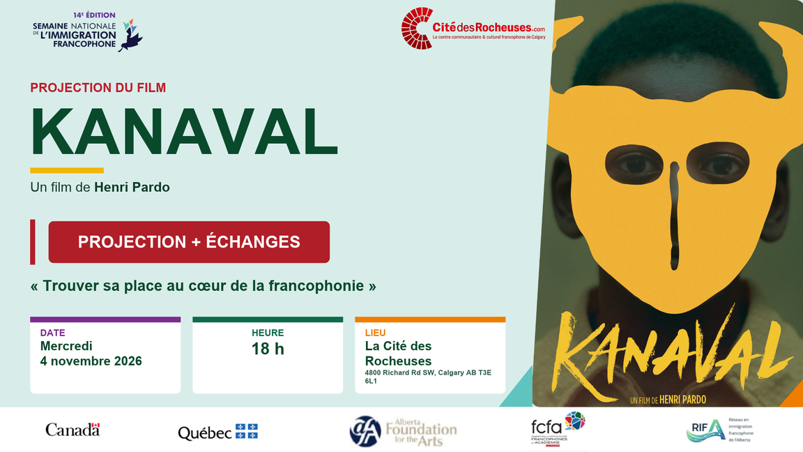 Cinéma : Kanaval, suivie d’un échange
