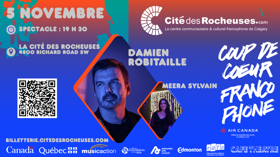 Coup de coeur francophone : Damien Robitaille /Meera Sylvain
