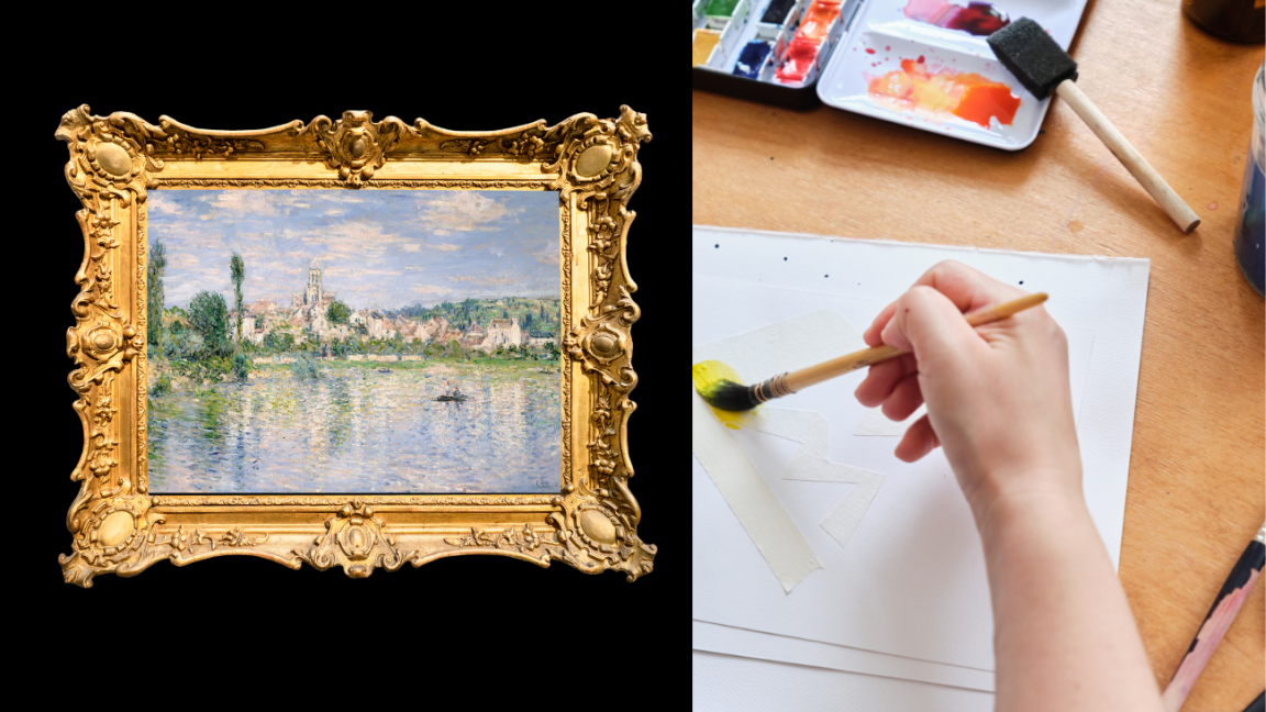 Créer à la manière d'un Impressionniste (6 ans+)