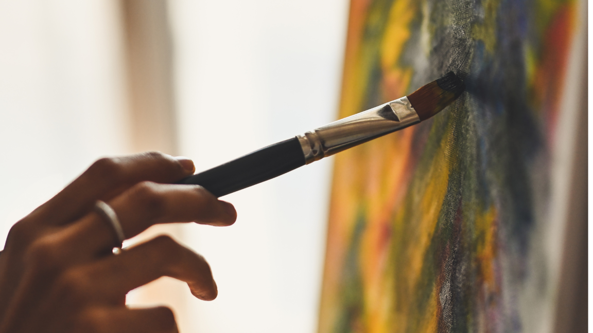 Atelier de peinture acrylique