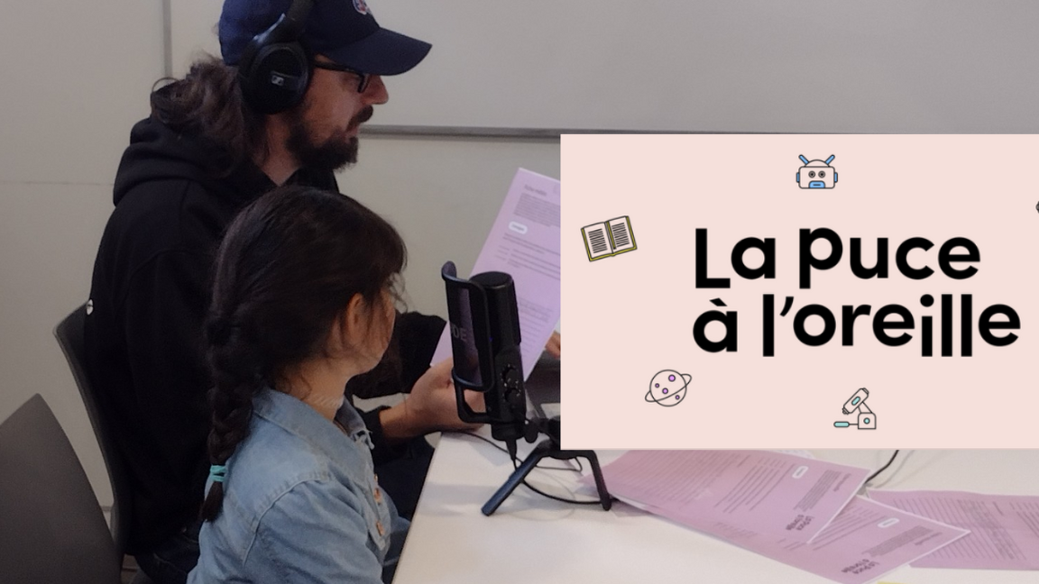Raconte ton quartier : création de contenu et enregistrement avec la Puce à l’oreille (7 à 10 ans)