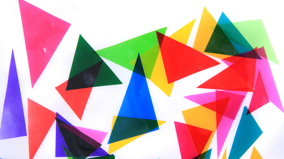 Triangles en folie tout l’après-midi! (pour tous)