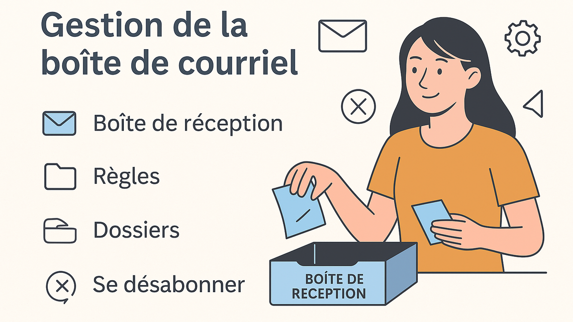 Gestion de l’espace d’une boîte de courriel