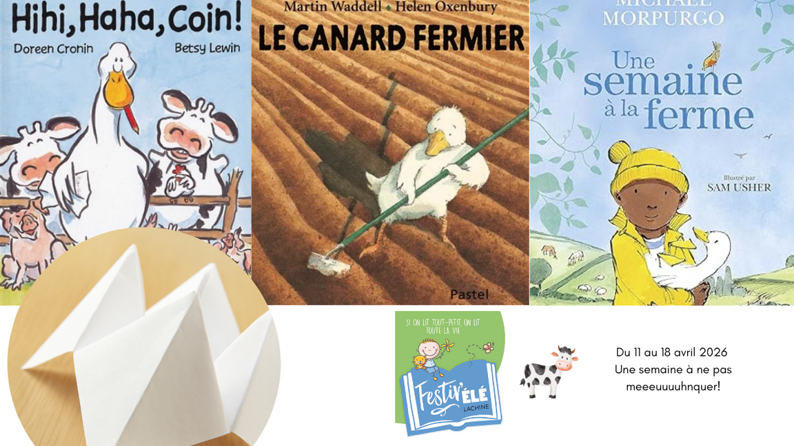 Festiv'ÉLÉ Lachine : Contes et coin-coin : histoires de canards (3 à 6 ans)
